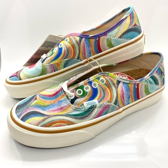Vans Other - Vans Chris Johanson Sneaker Unisex Abstract Art Lace Up Men’s 10